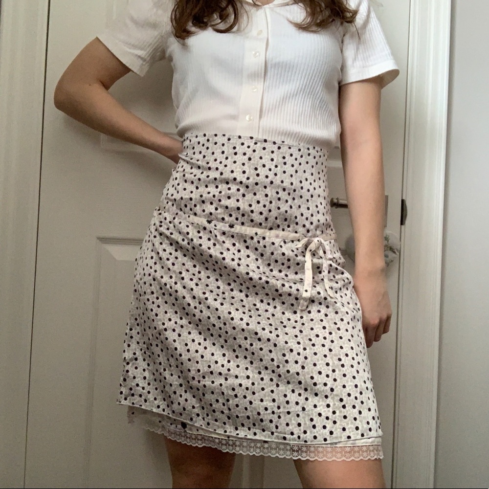 Vintage Kenzie Silk Floral Skirt 💐